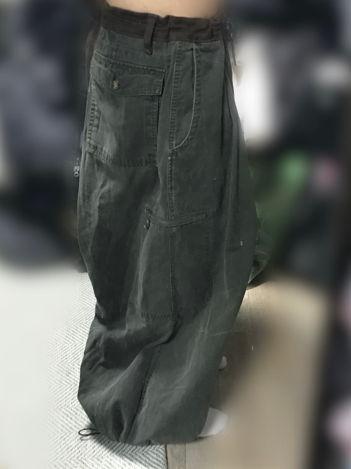 빈티지 와이즈걸 커스텀 팬츠 / 와걸 커팬 상품이미지3