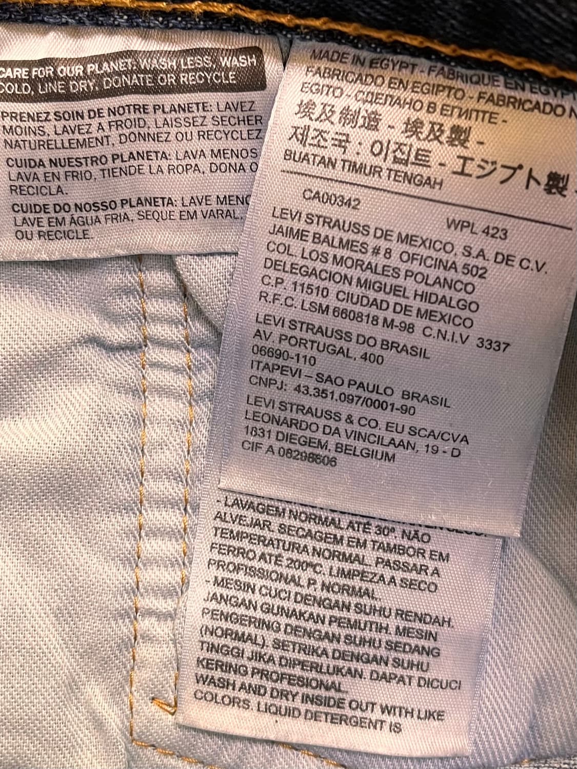 리바이스 501 데님팬츠 W40 L30 상품이미지5