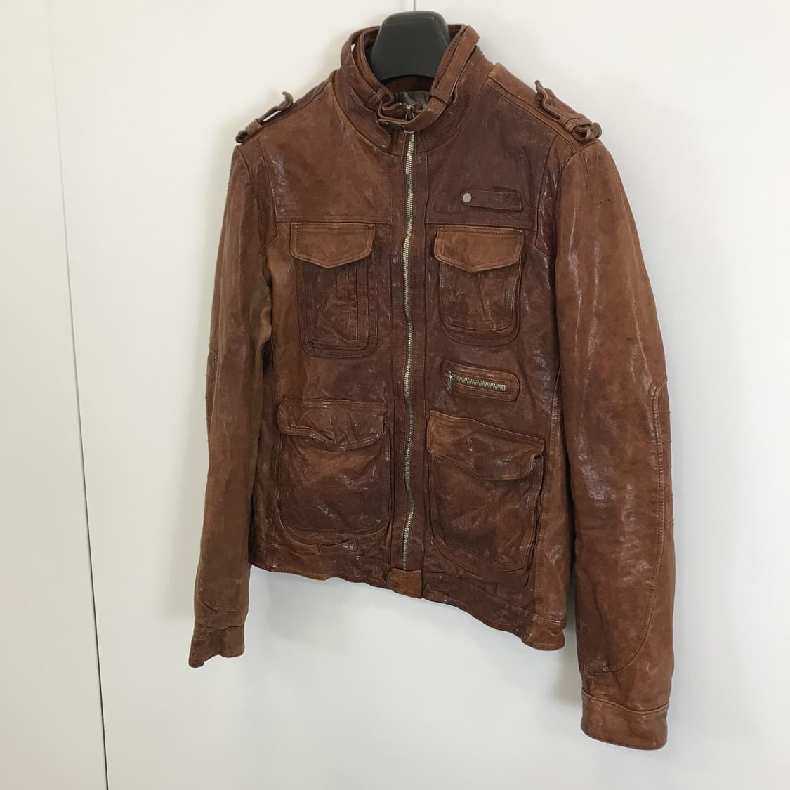 티아이포맨 양가죽 레더자켓 [95사이즈] 상품이미지2