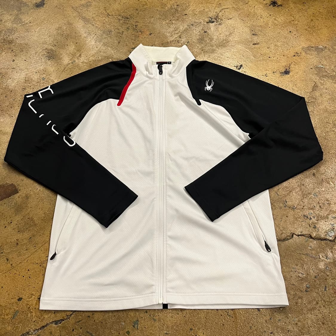 [정품/XXL] 스파이더 배색 트레이닝 집업 b8 상품이미지2