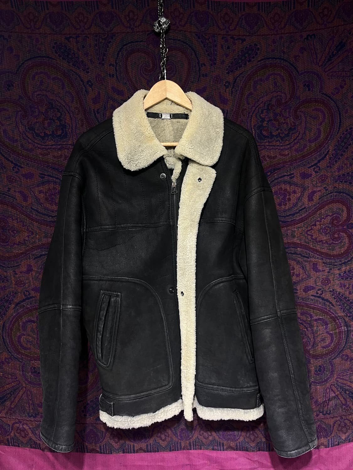 프랑스  Jacques Jekel 무스탕 양털 자켓 상품이미지1