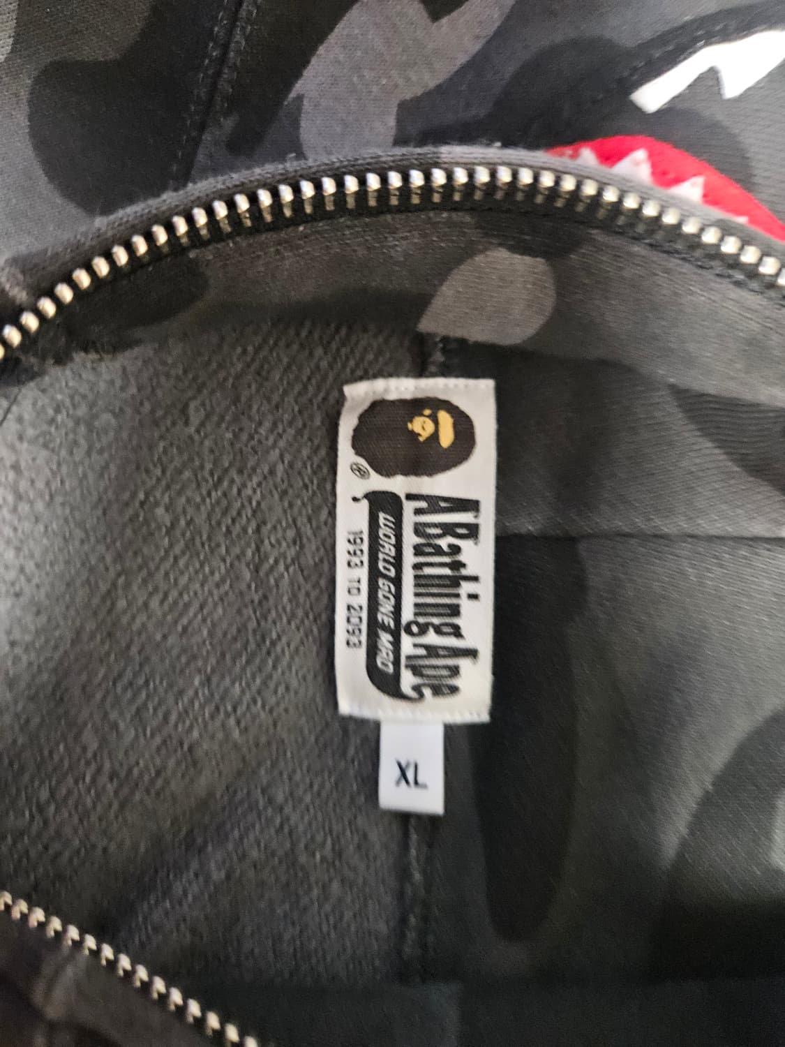 급처!!!베이프 샤크후드 흑계 판매합니다  상품이미지3