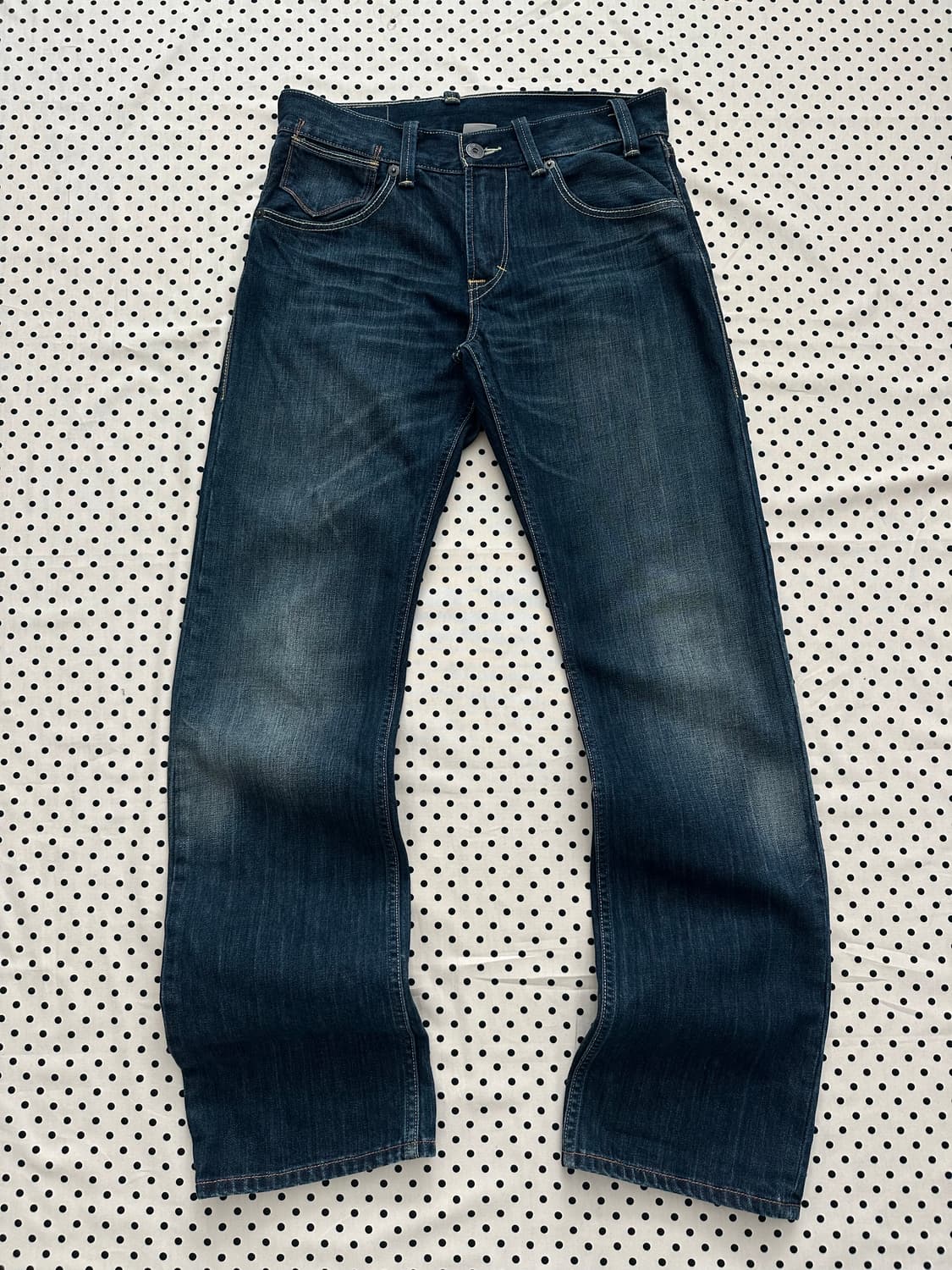 리바이스 523 워싱 데님팬츠 상품이미지2