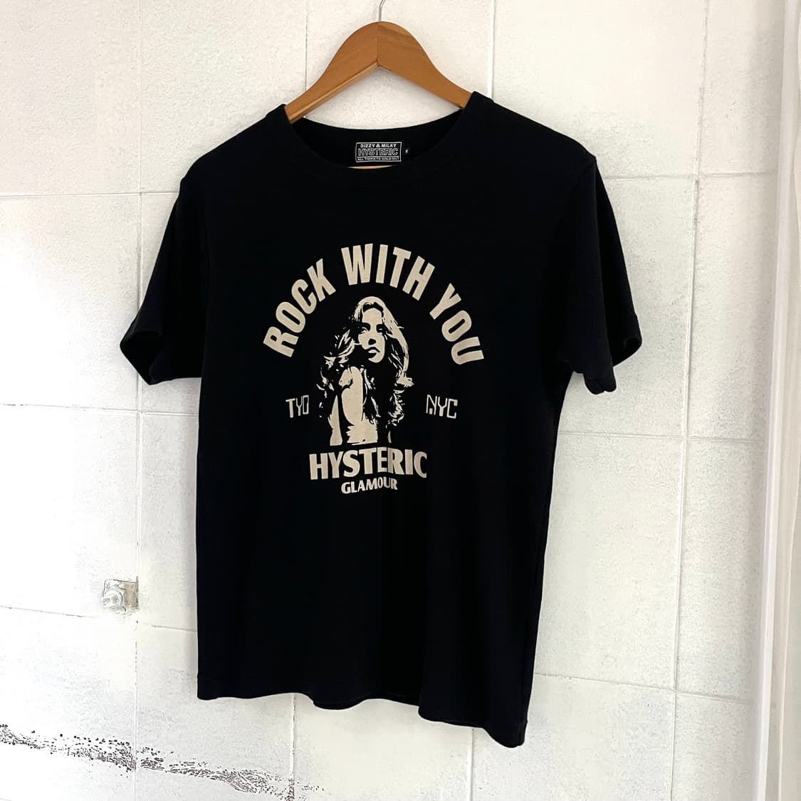 Hysteric glamour Rock with you t-shirts 상품이미지2