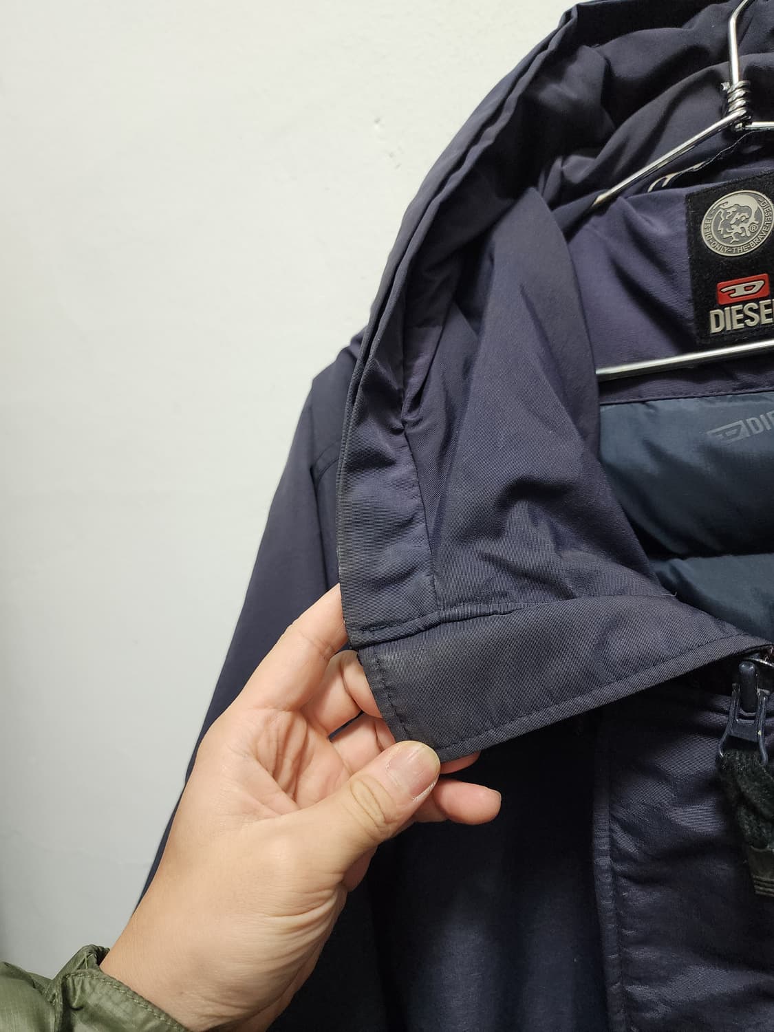 (빅사이즈) 디젤 n2b 00s 오리털 패딩 점퍼 상품이미지4