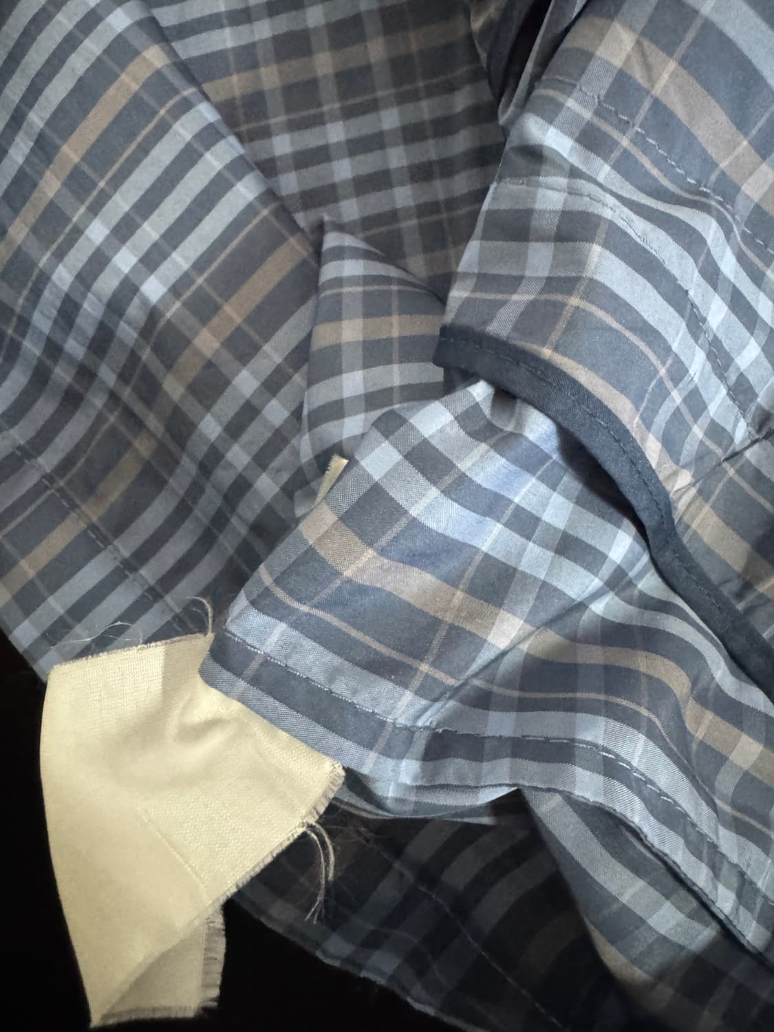 닥스 daks 골프 체크 패턴 바람막이 자켓 XL 상품이미지4