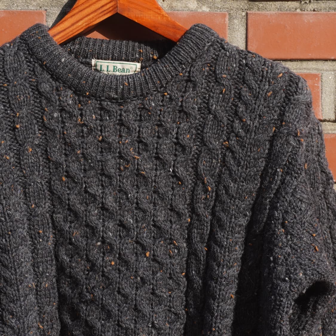 LLBean 엘엘빈 아일랜드 아란 패턴 피셔맨 스웨터 상품이미지3