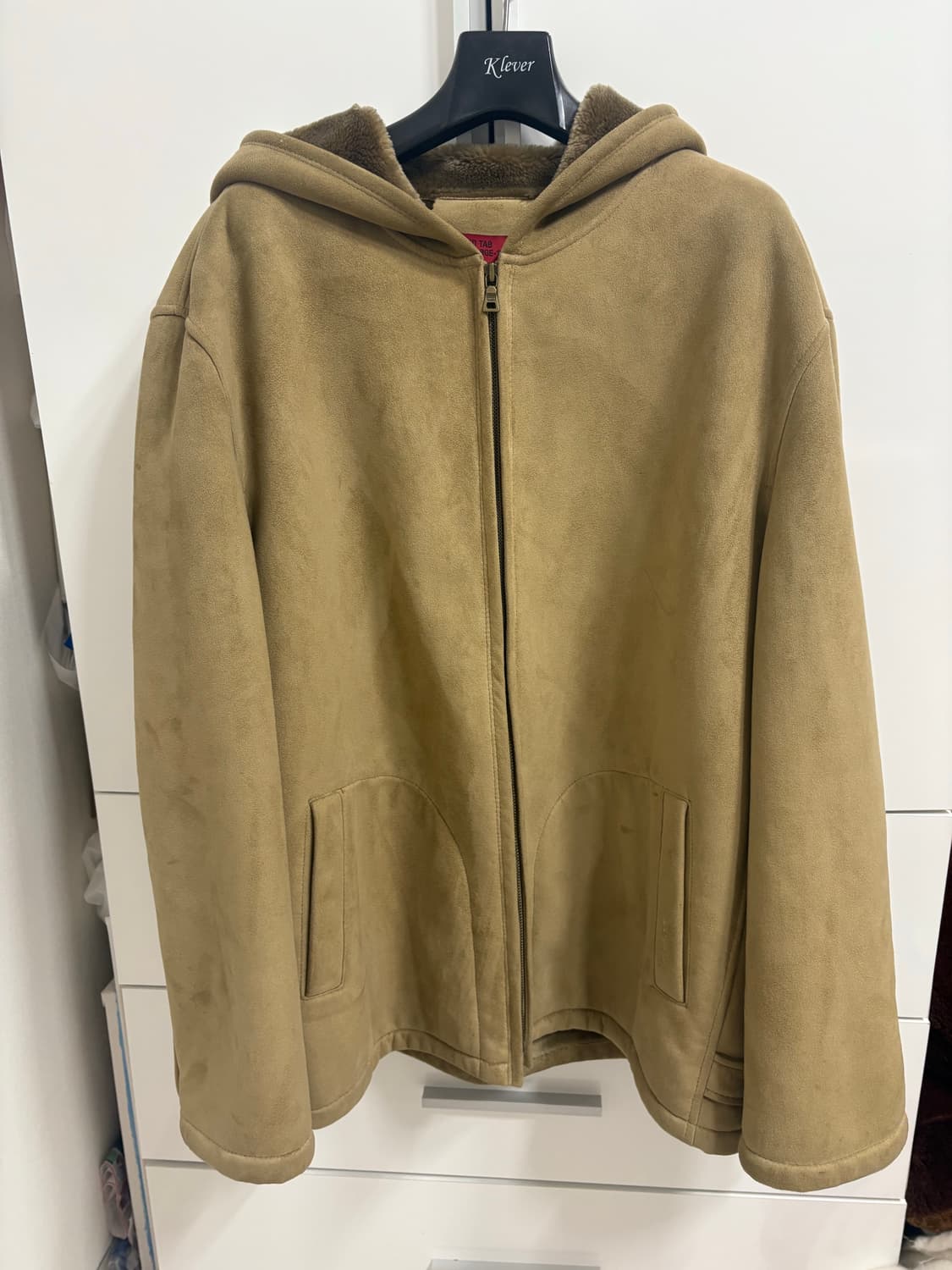 리바이스 레드텝 스웨이드 후드 자켓 상품이미지1