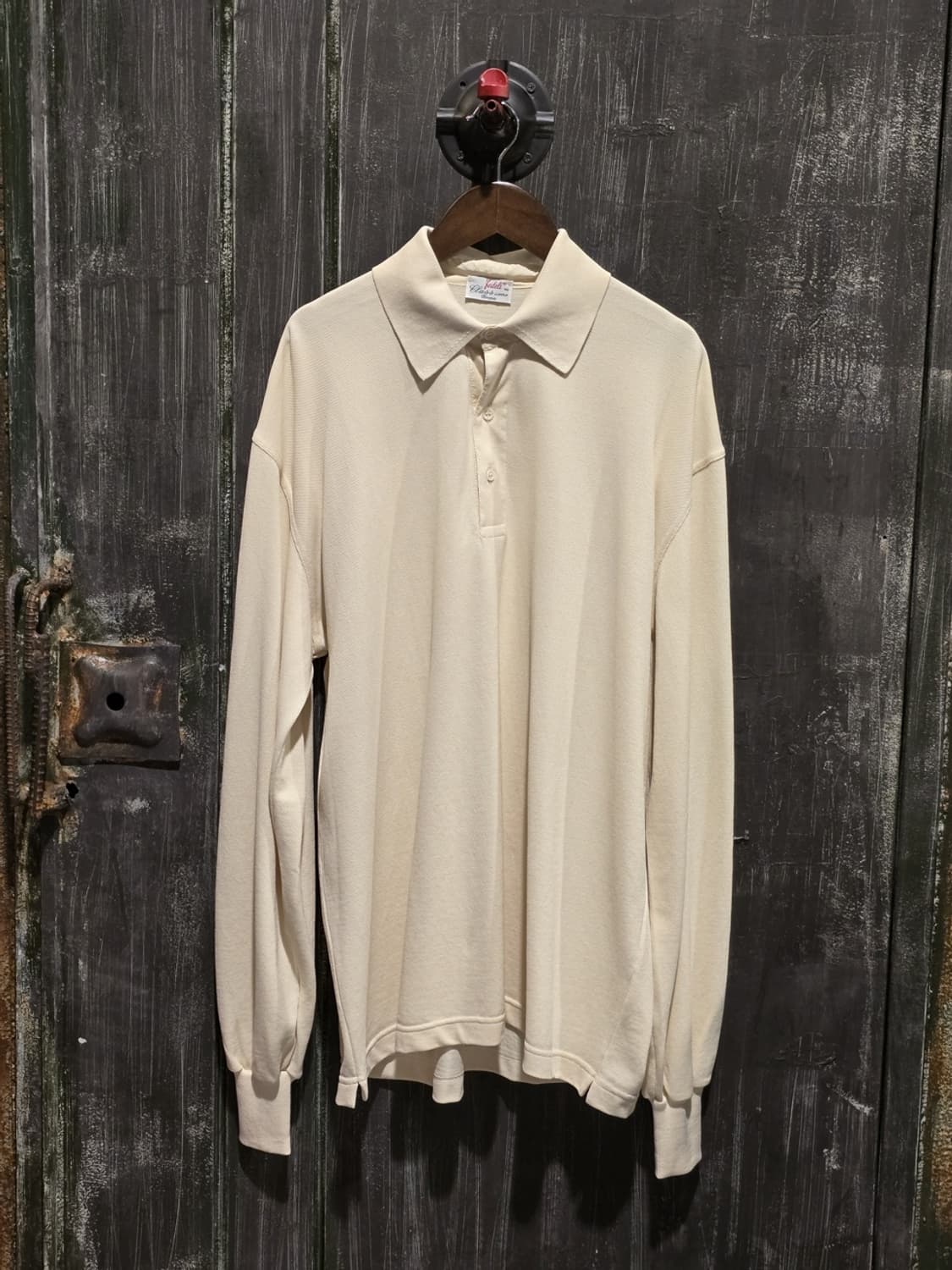 80s Fedeli Long Polo Shirt made in Italy 상품이미지1
