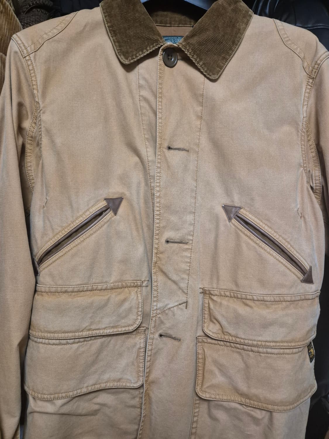 폴로 컨트리 캔버스자켓m 팝니다 상품이미지1