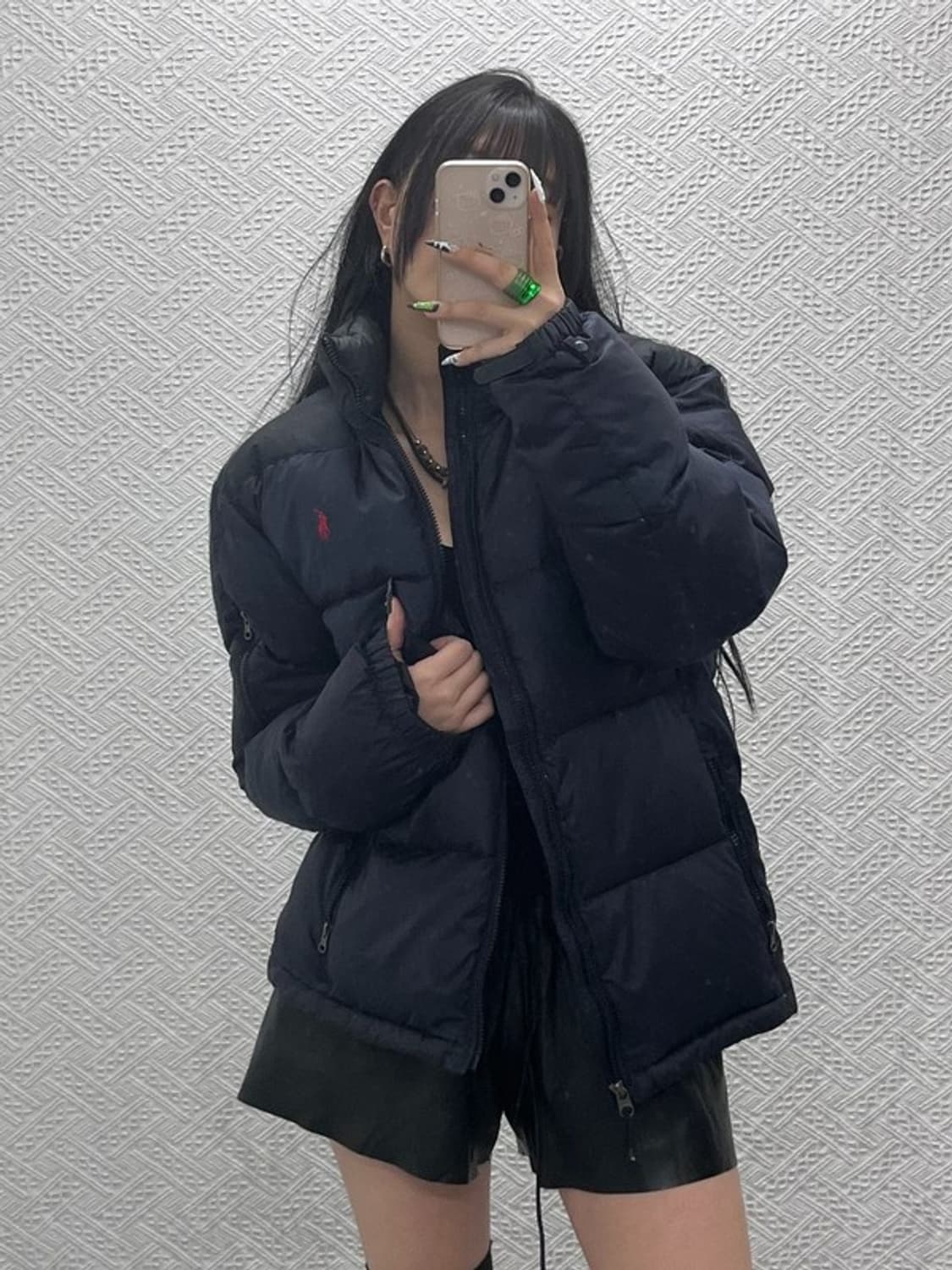 폴로 랄프로렌 모던 캐주얼 시크 다운 패딩 M C08565 상품이미지1