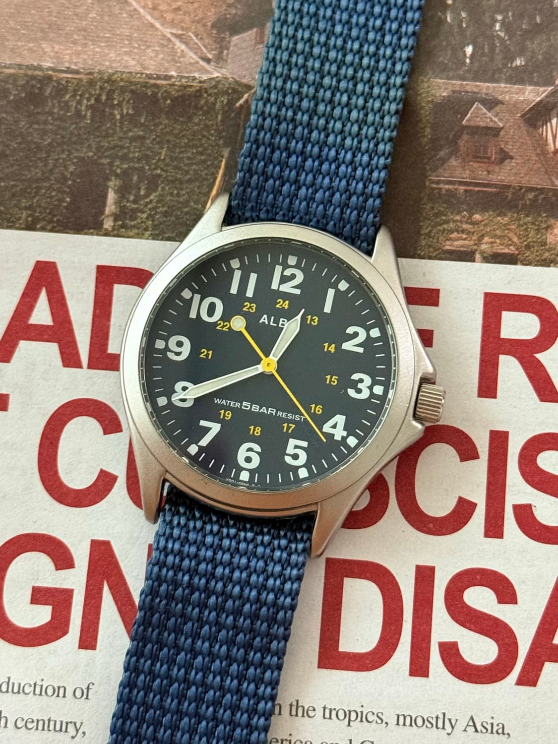 Seiko 세이코 ALBA 필드 기어 1990 상품이미지1