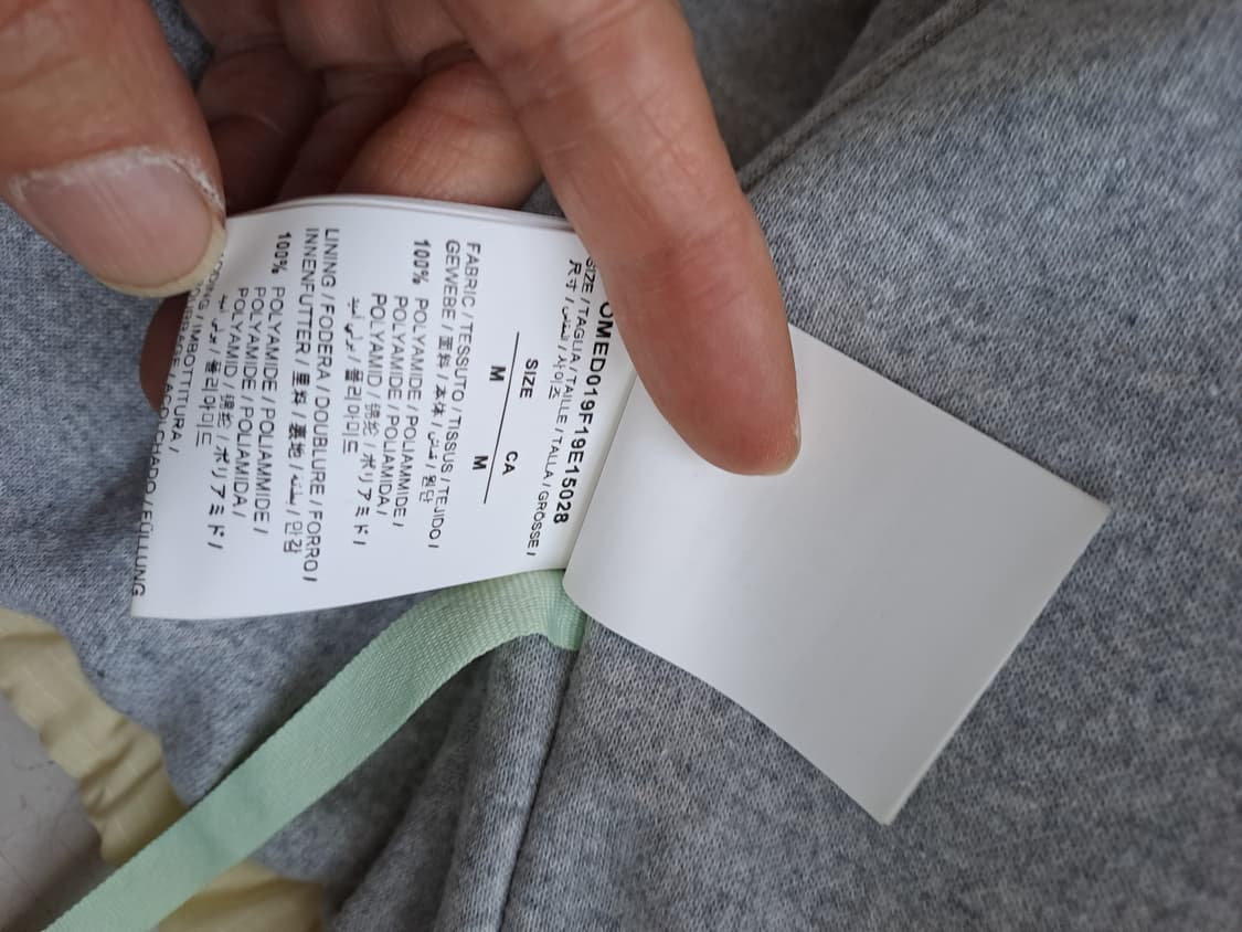 오프화이트 메인라벨 푸퍼패딩 상품이미지5