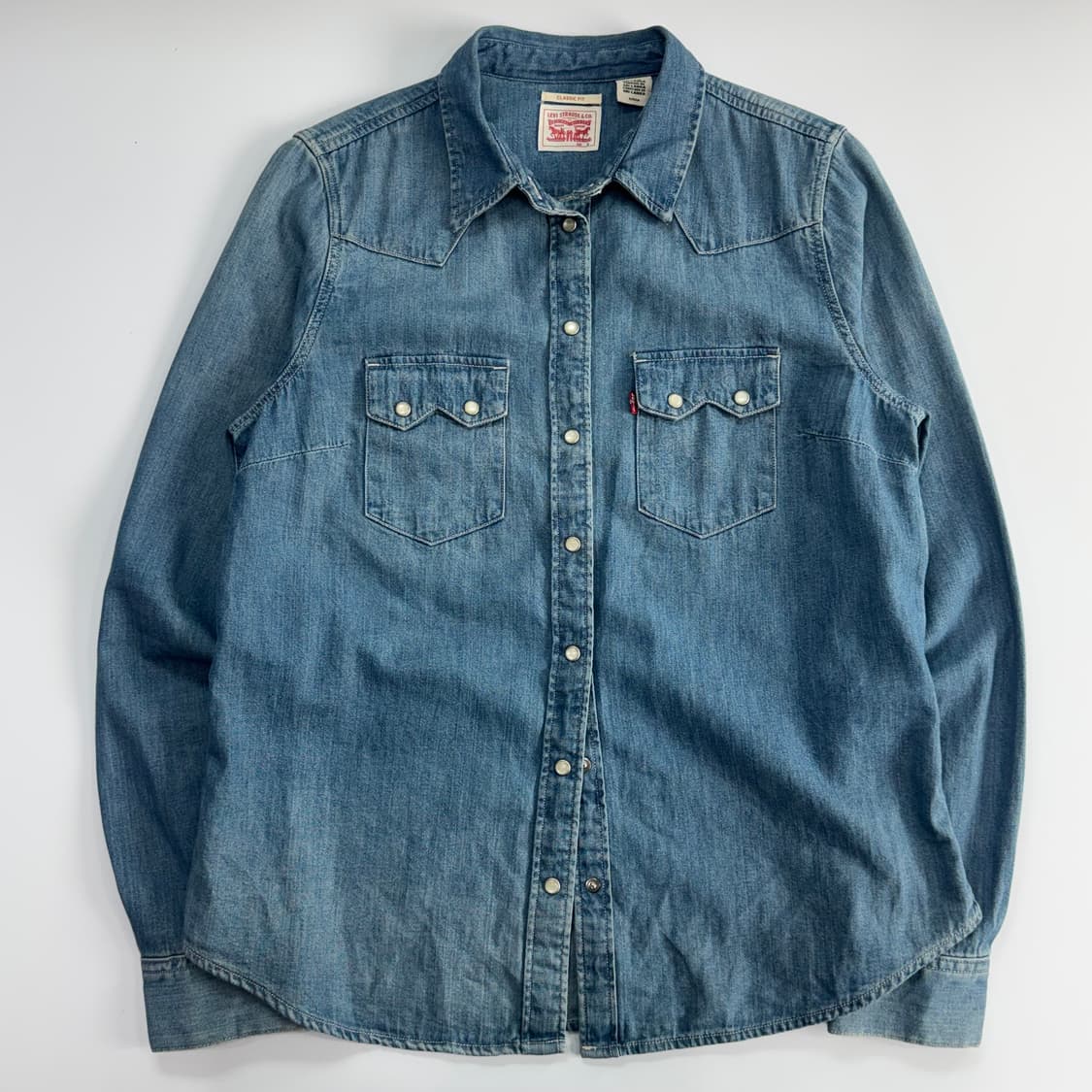 Levis 리바이스 투포켓 데님 셔츠   상품이미지3