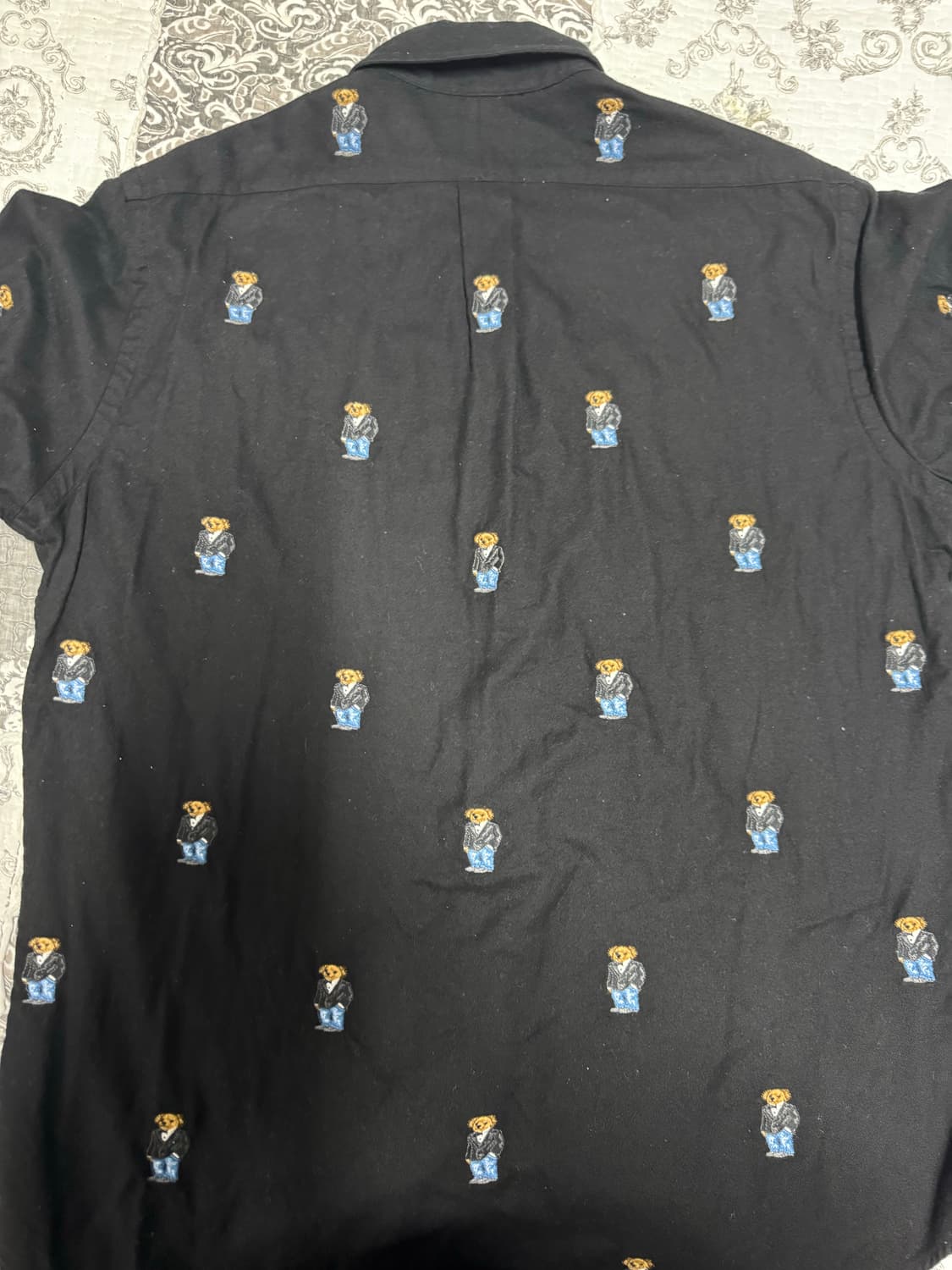 폴로 랄프로렌 테디베어 패턴 셔츠 L 상품이미지6