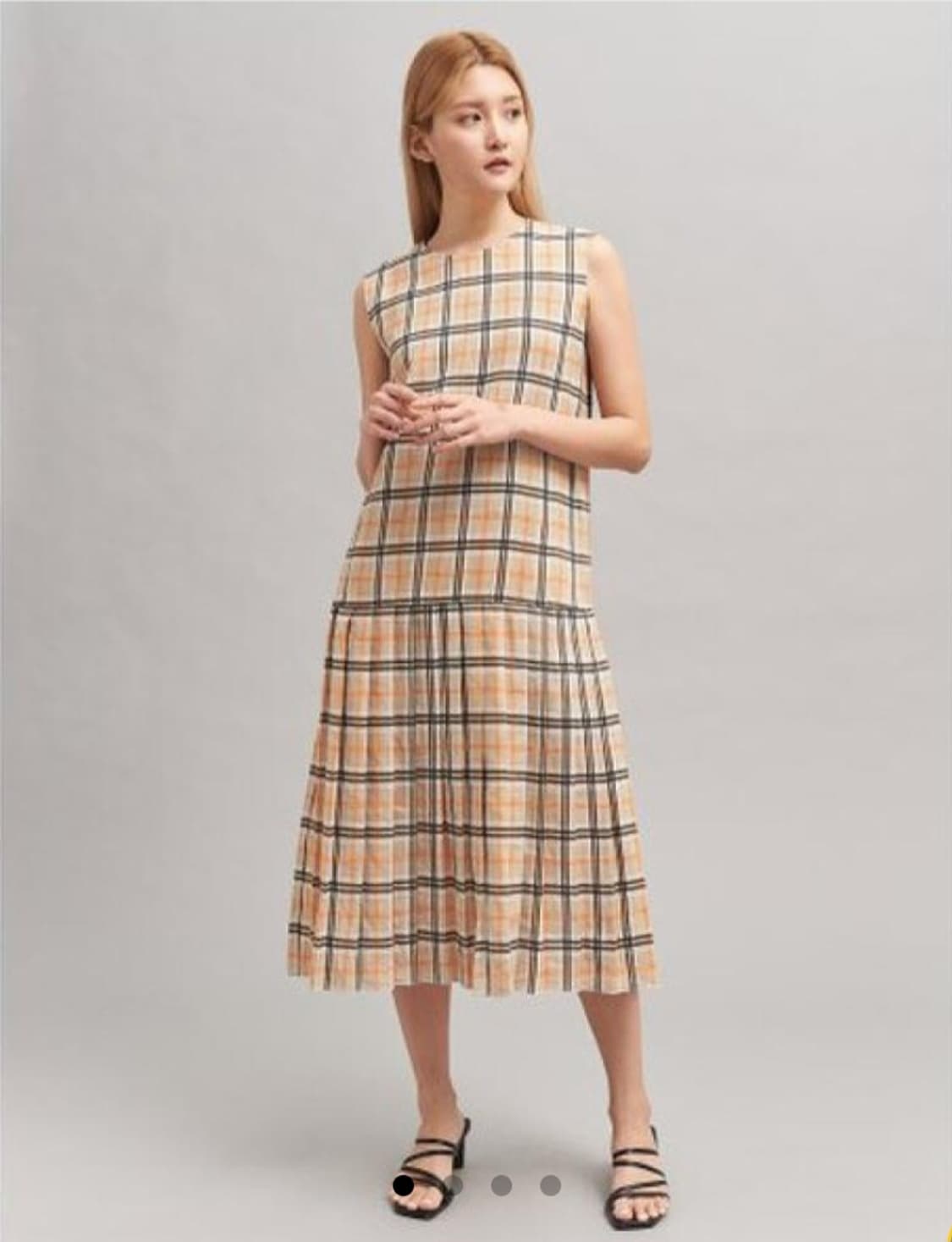 빈폴레이디스 린넨100 원피스 55사이즈 상품이미지3