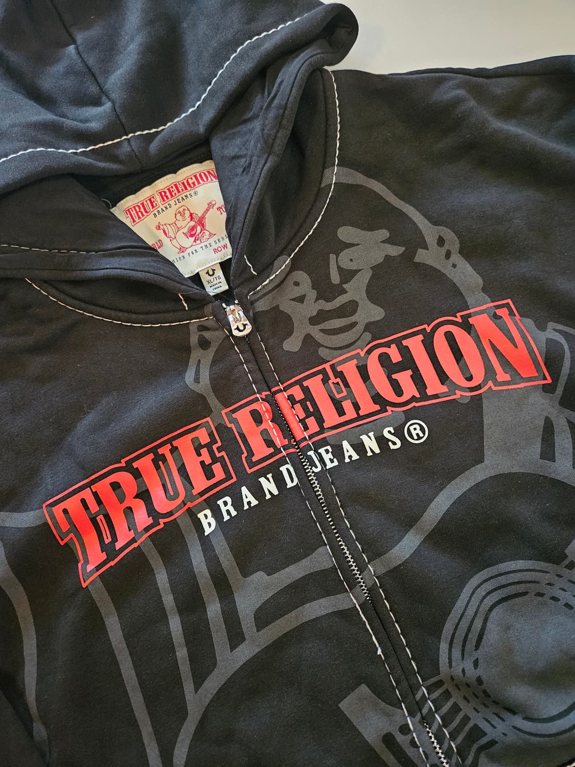 [새제품] 트루 릴리전 빅티 후드집업 상품이미지5