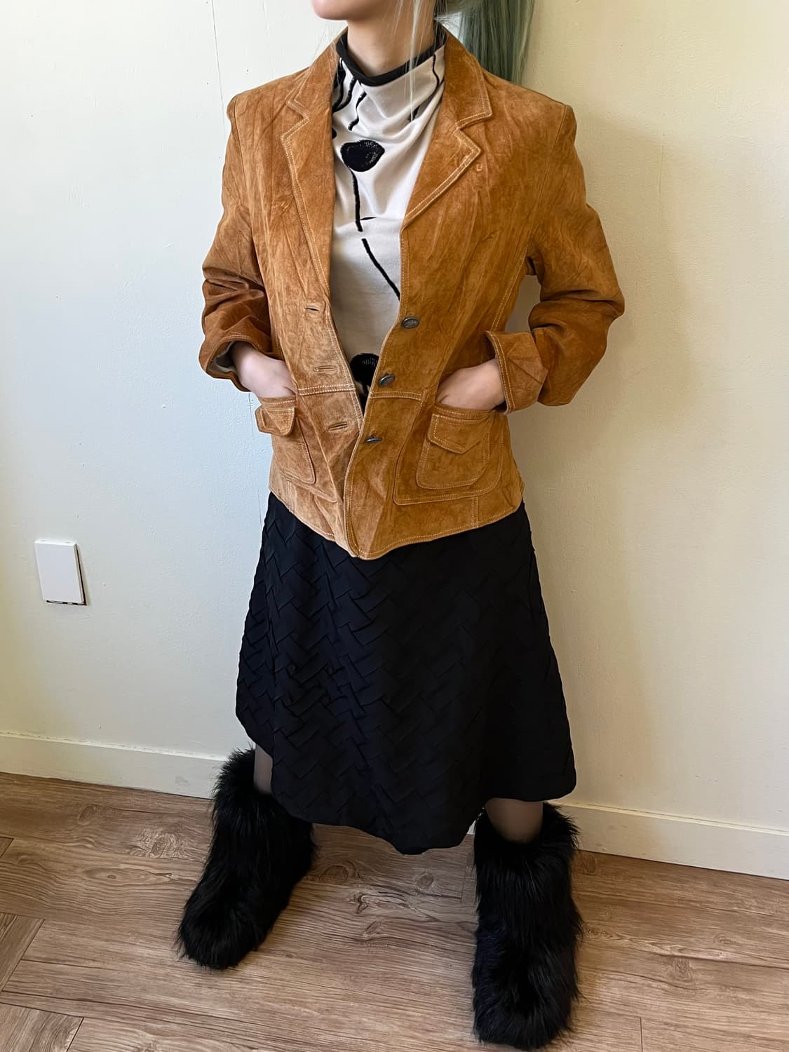 AYGILL’S 피그스킨 블레이저 재킷 상품이미지6