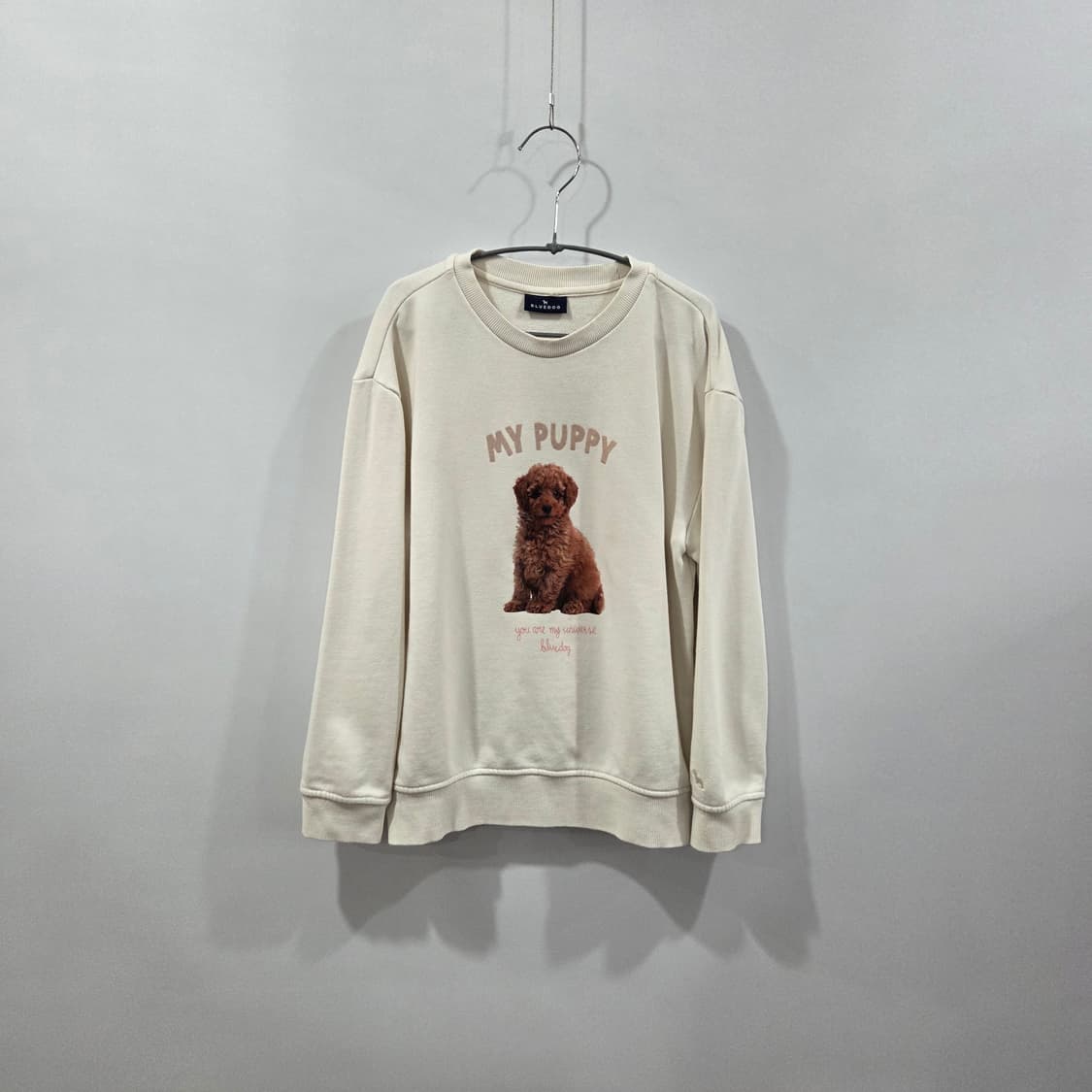 블루독 프린팅 스웻셔츠 145-11 상품이미지1