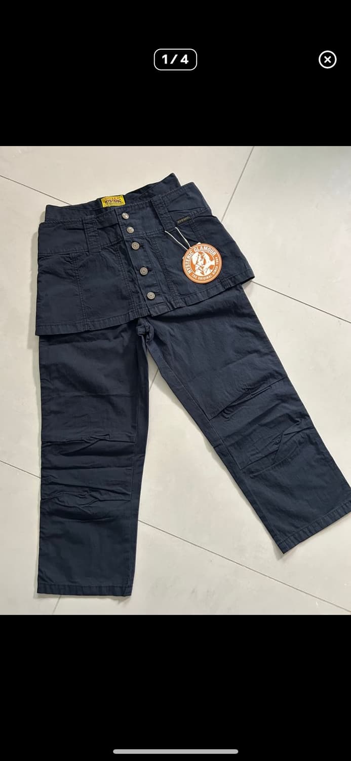 마지막재고HYSTERIC GLAMOUR 3WAY LAYERED PANTS 상품이미지1