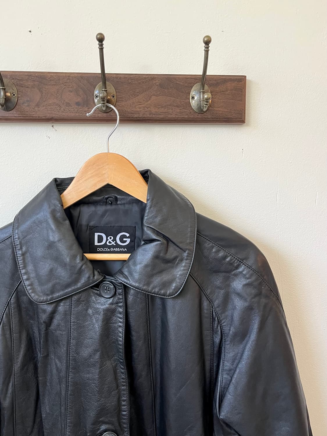 D&G (dolce&gabbana) 플레어 가죽 자켓 상품이미지4