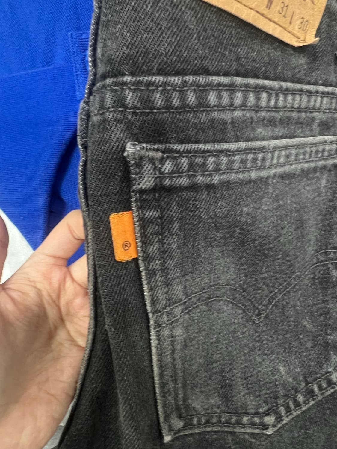 리바이스 흑청 팬츠 상품이미지2