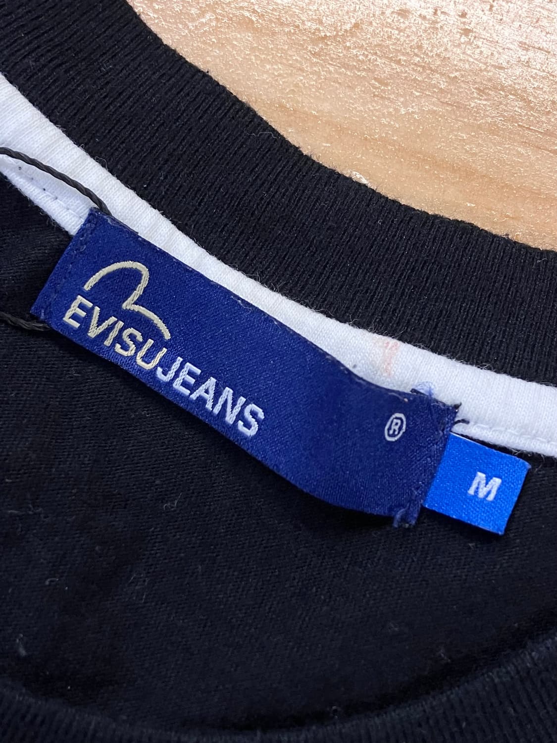 에비수 프린팅 반팔 티셔츠 블랙 M #csz3874 상품이미지4