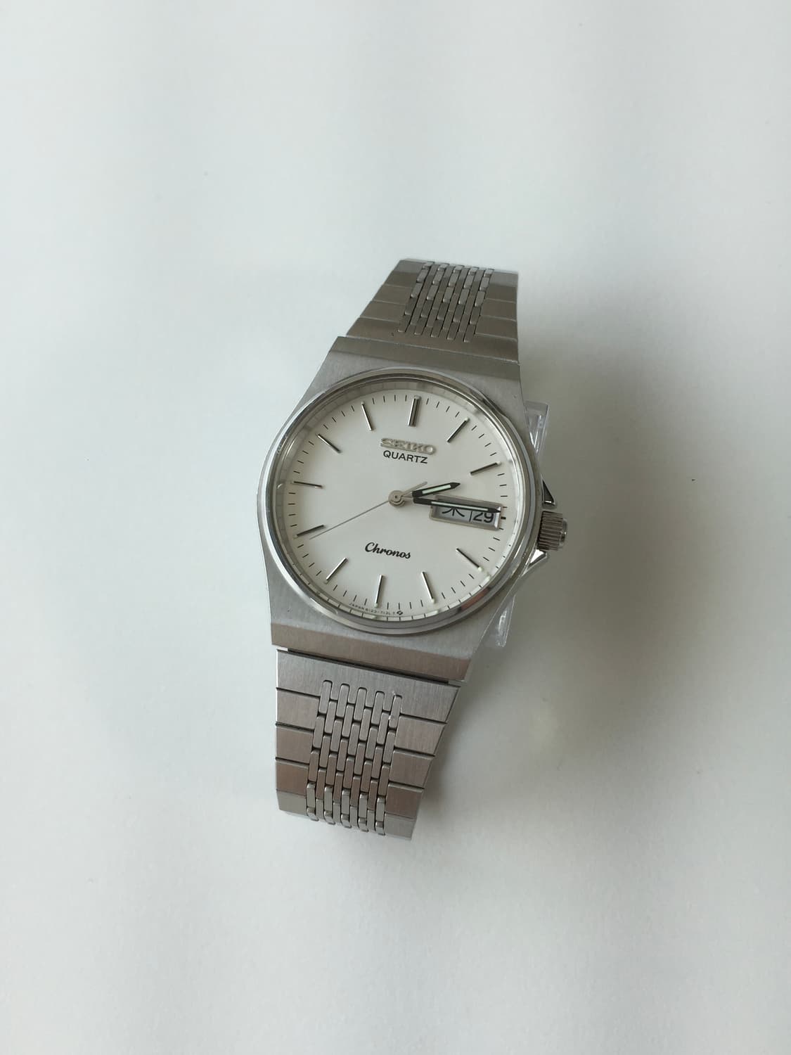 80s seiko chronos day-date quartz 상품이미지9