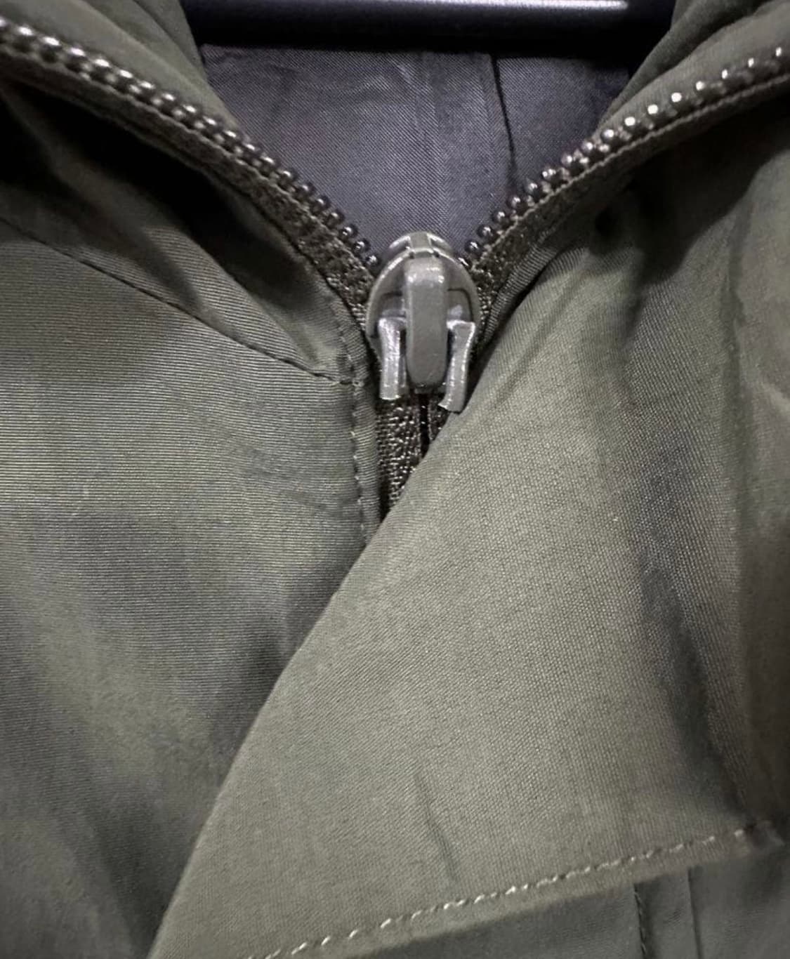 빈티지 ADIDAS 아디다스 후드 점퍼자켓 카키 상품이미지3