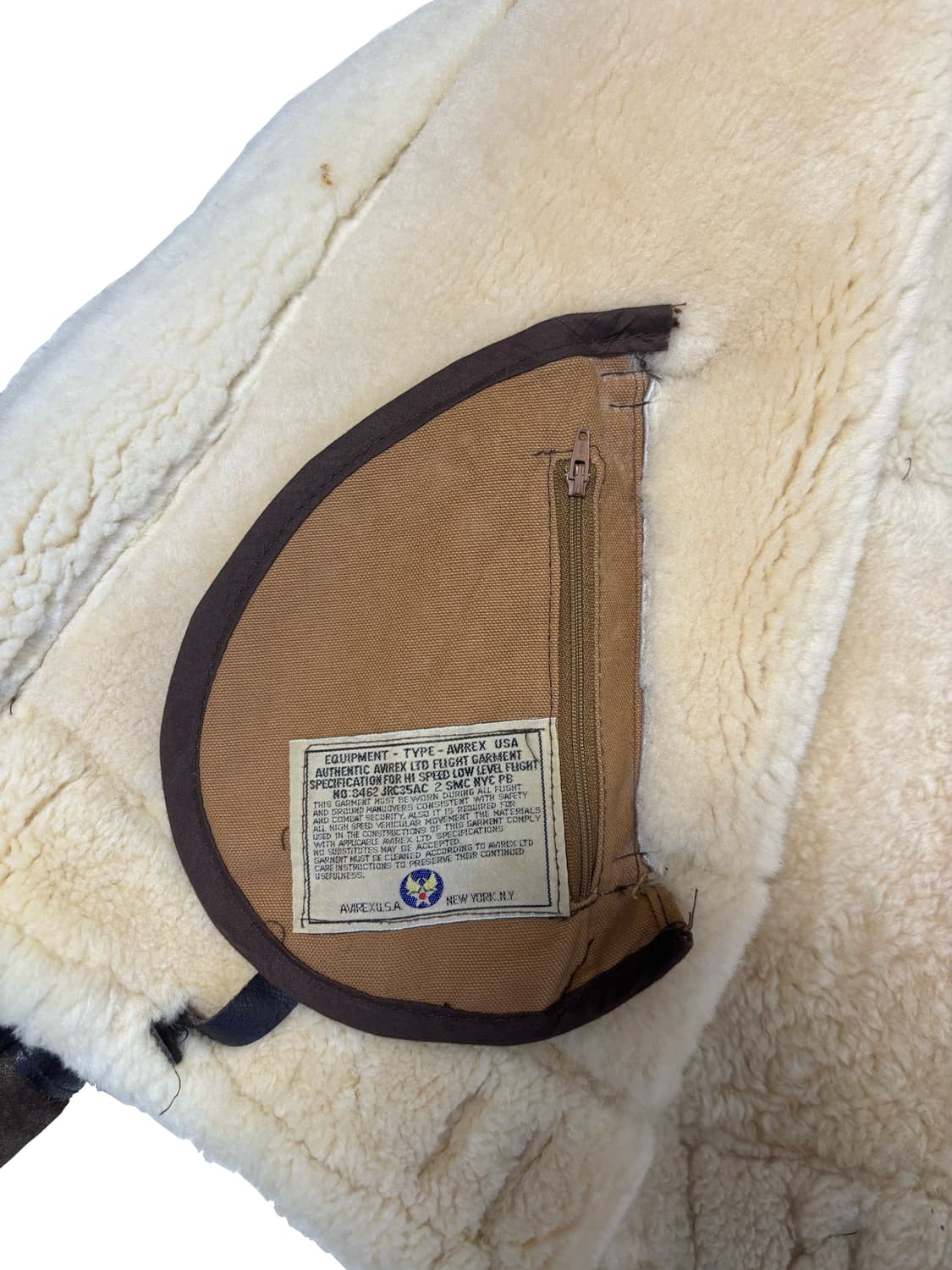 80s 아비렉스 avirex b-3 자켓 상품이미지9