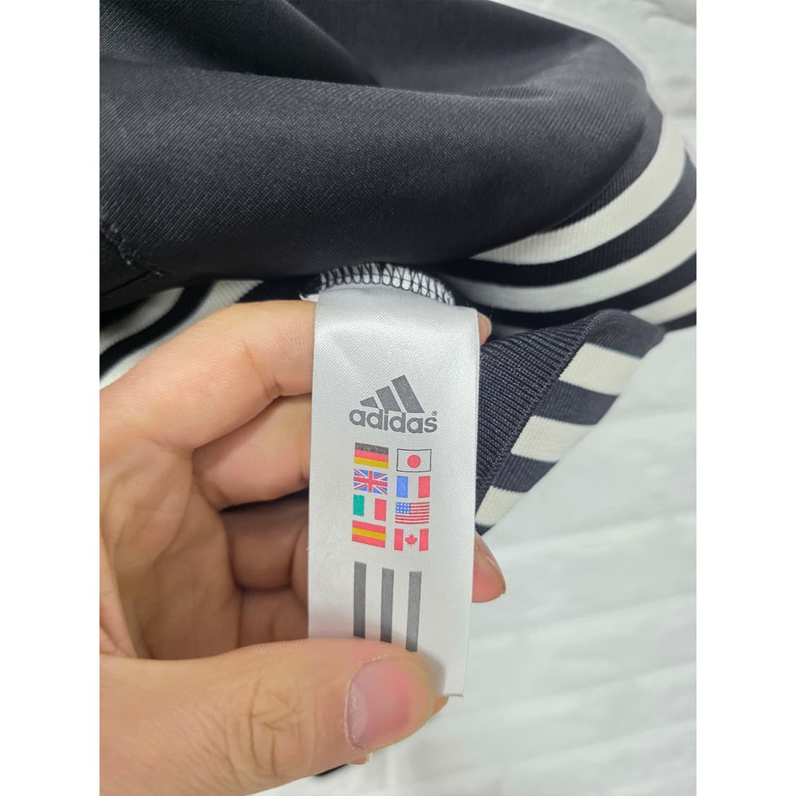 택포_ 아디다스 올드스쿨 블랙 트랙탑 져지 L 상품이미지3