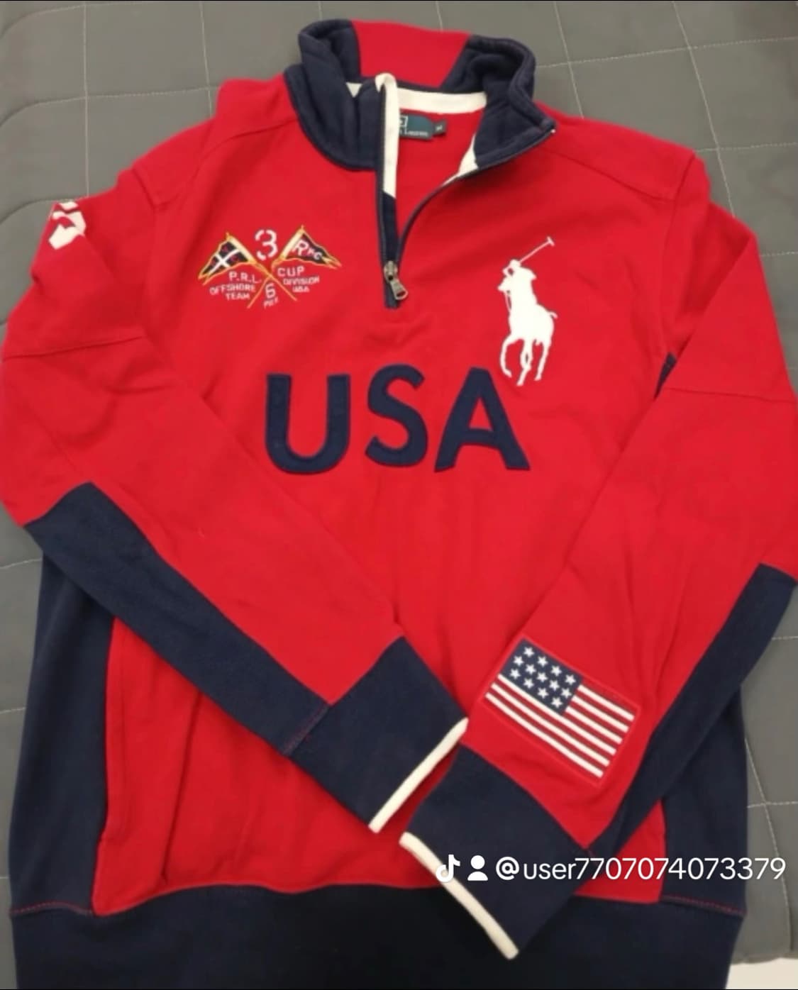 희귀매물)폴로 니트 상품이미지1