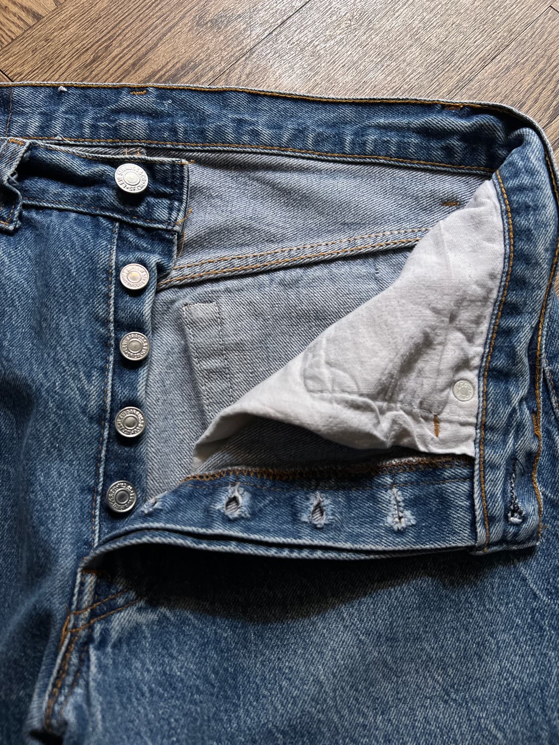 [33]80's 리바이스 501XX USA Made 데님 팬츠 S47 상품이미지3