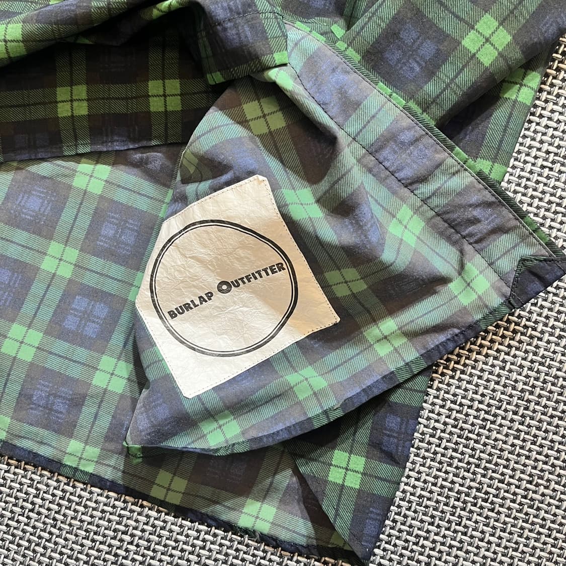 Burlap Outfitter 나일론 체크 자켓 상품이미지5