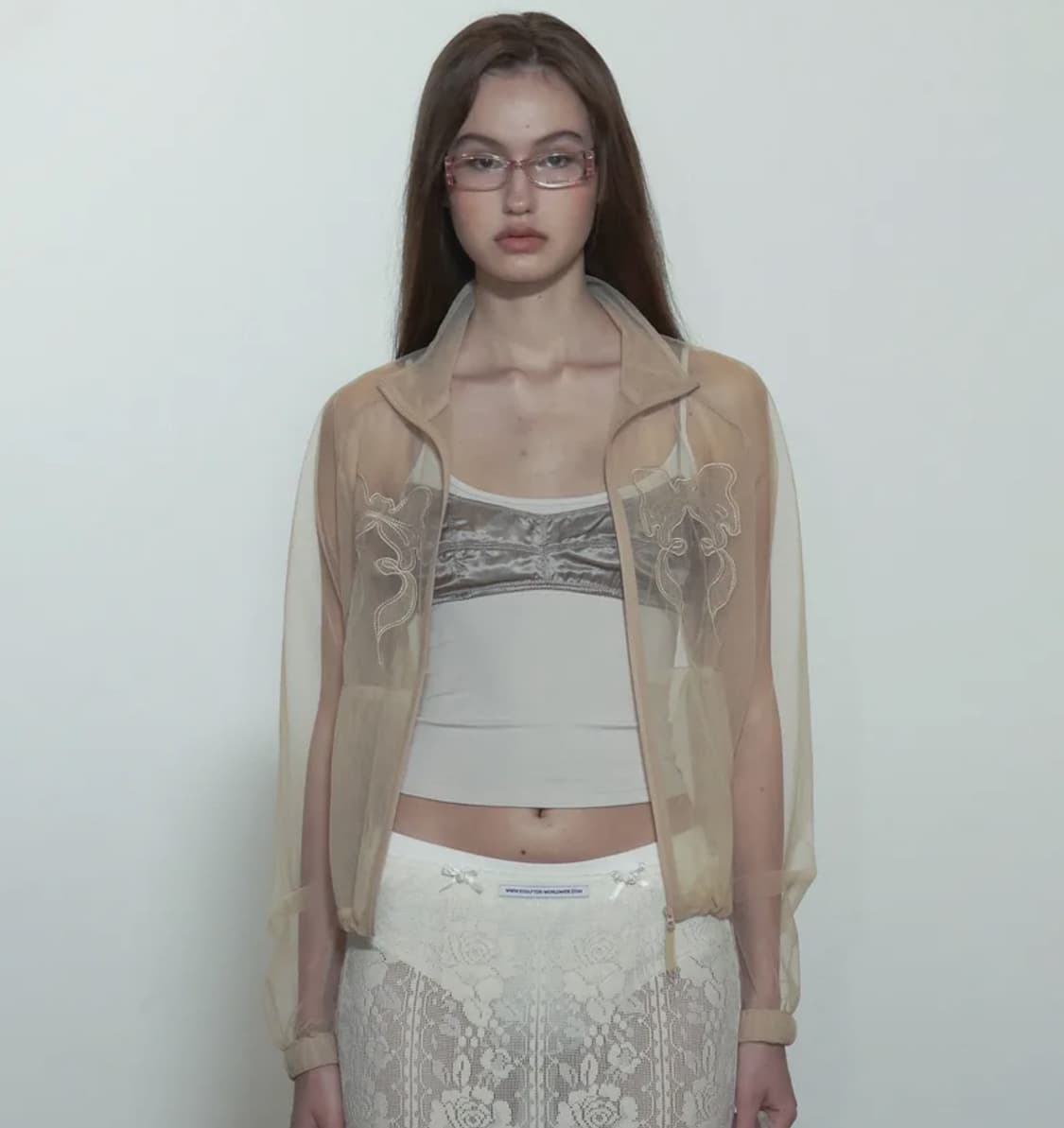 스컬프터 메쉬 집업 자켓 상품이미지1