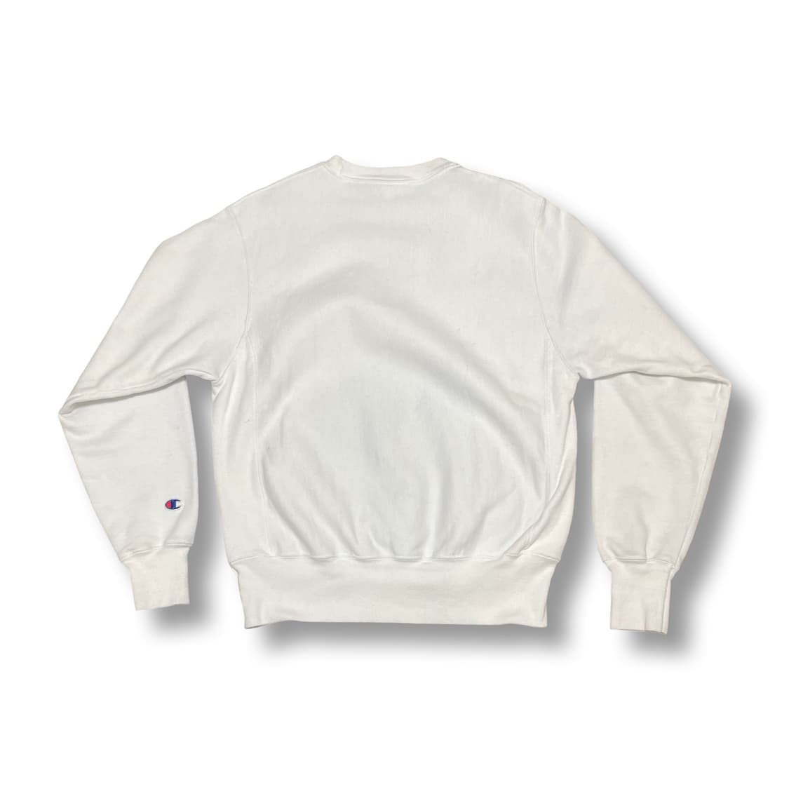 [S] 챔피온 리버스위브 빅로고 맨투맨 화이트 상품이미지4