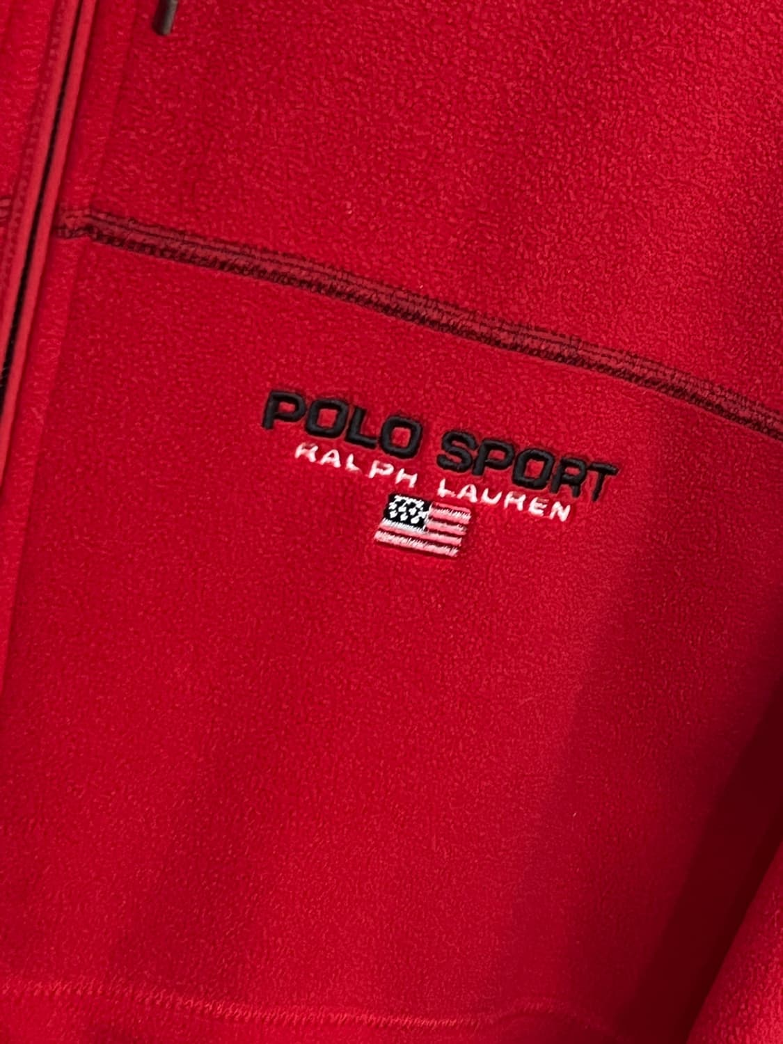 90s 폴로 스포츠 풀집업 플리스 상품이미지3