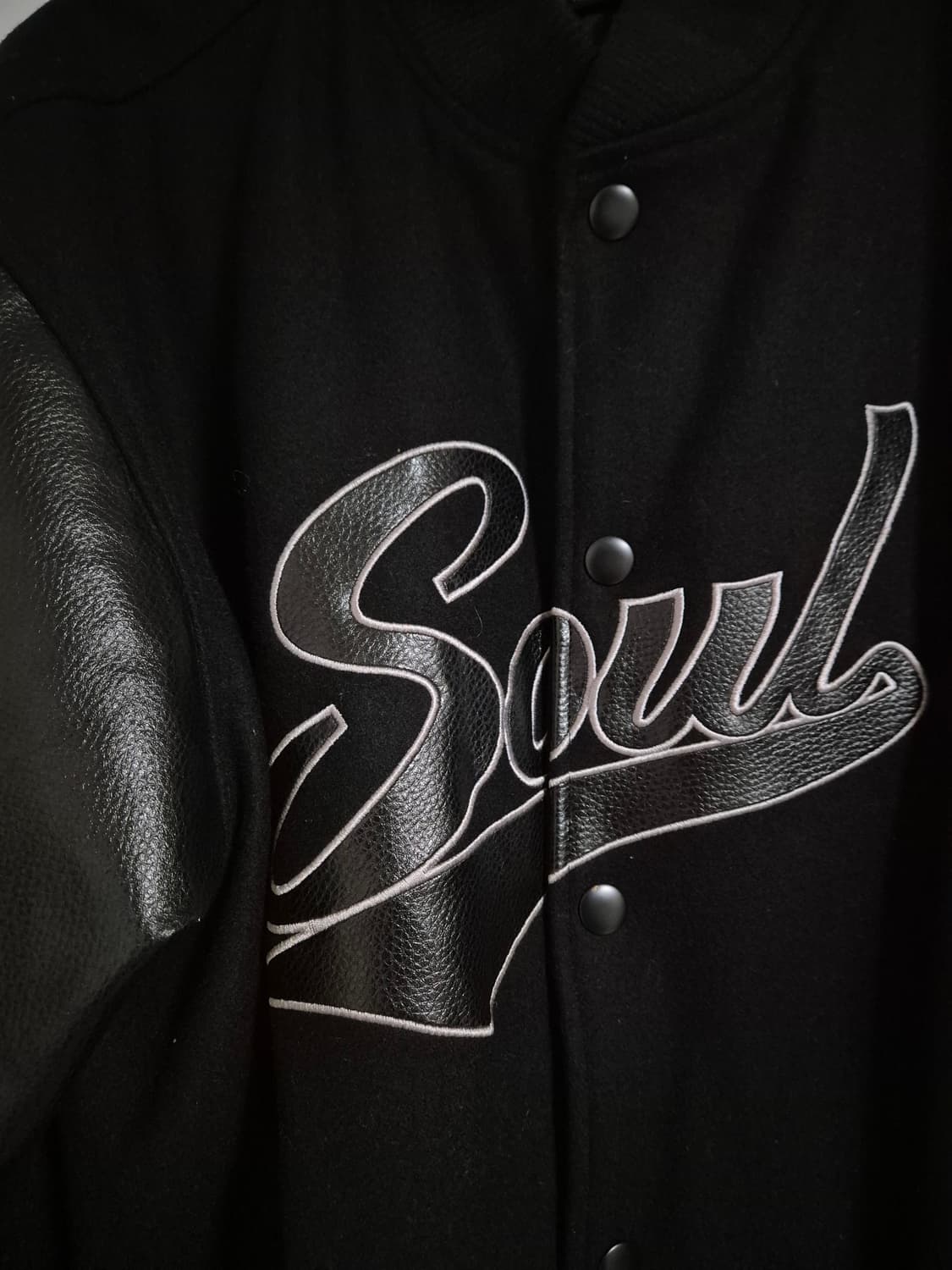 SOUL Vintage 가죽 바시티 XL 상품이미지2