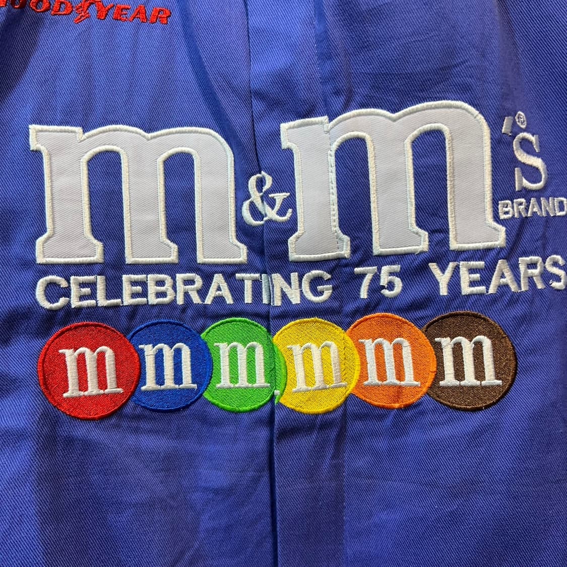 [L] M&M 엠앤엠 올드스쿨 레이싱 자켓 상품이미지2