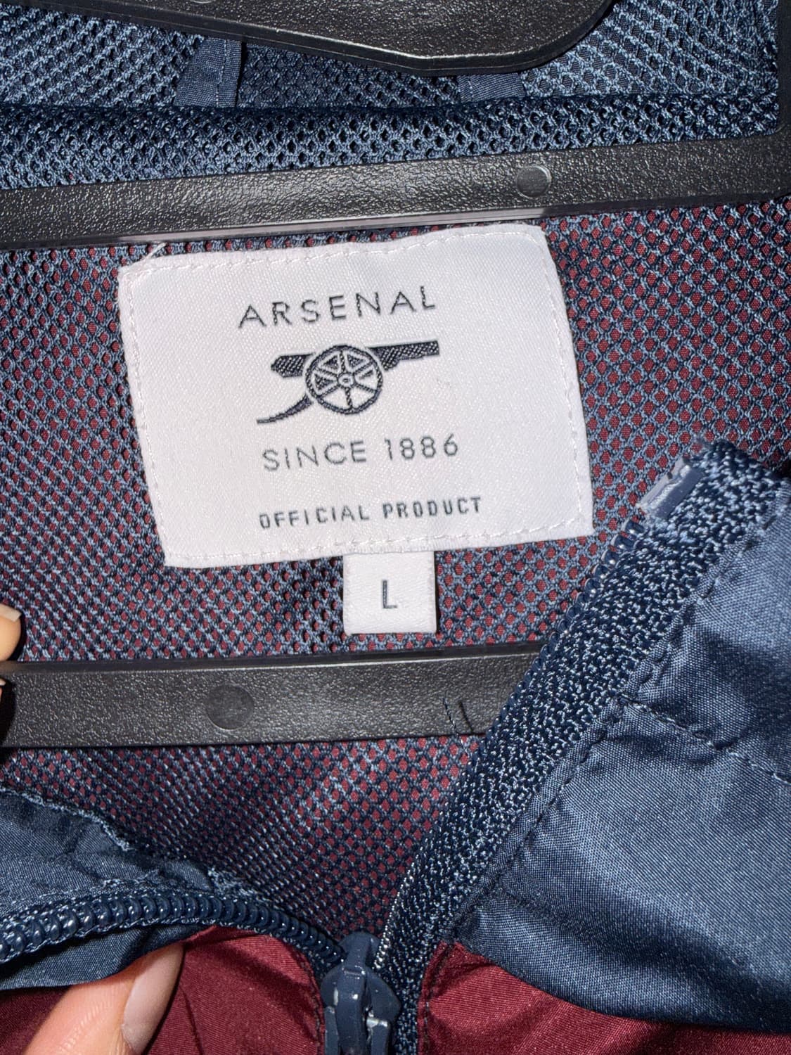 아스날 바람막이 L 상품이미지3