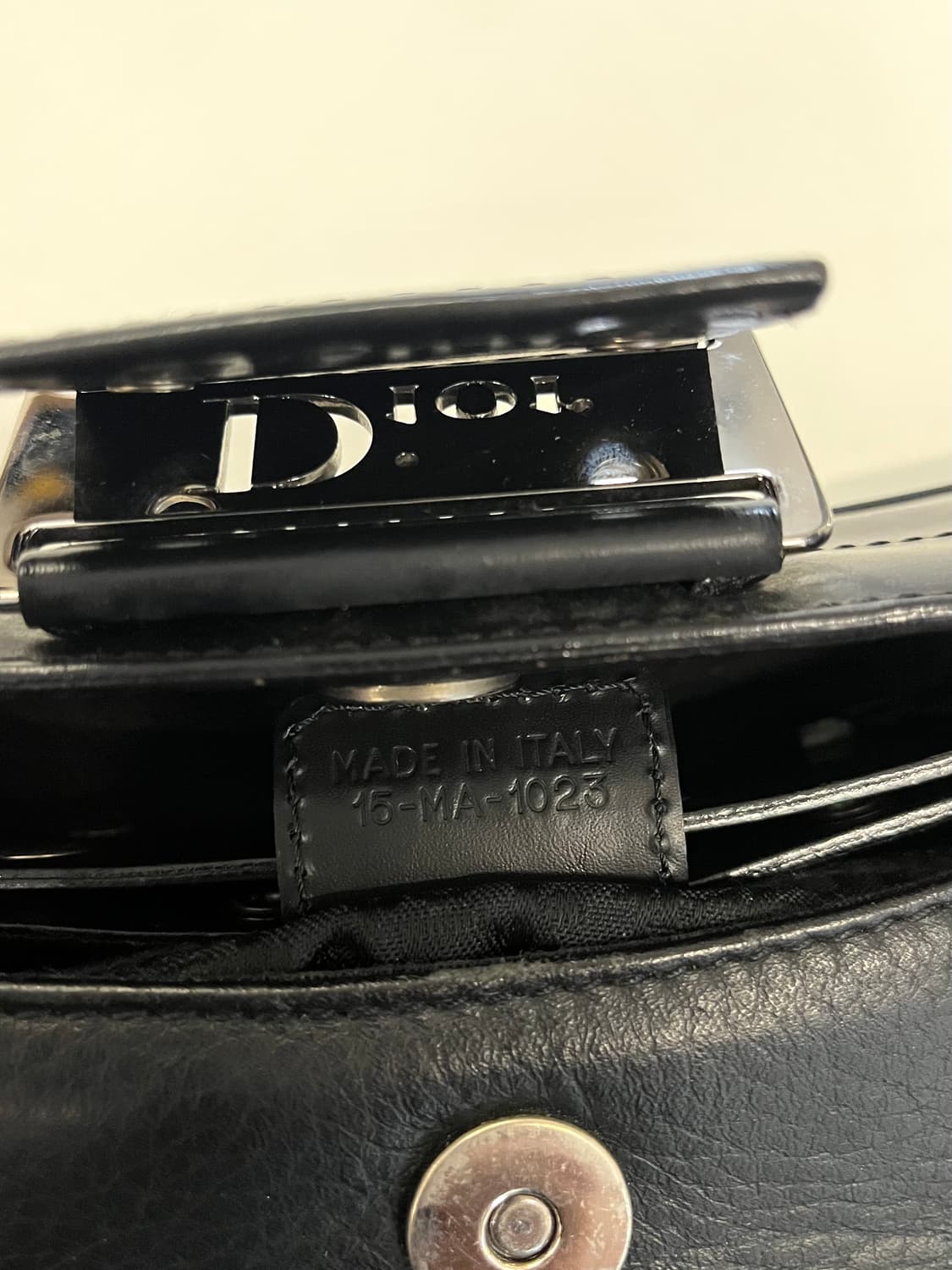 크리스찬 디올 2002 스트릿 시크 레더 콜럼버스백 상품이미지8