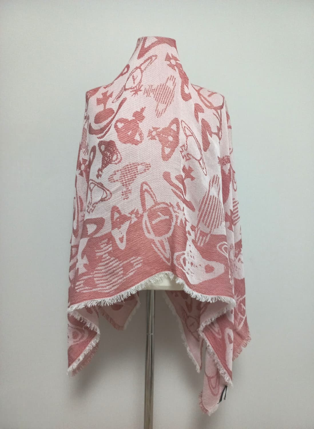 비비안웨스트우드 Orb 패턴 스톨 스카프 숄 머플러 상품이미지2