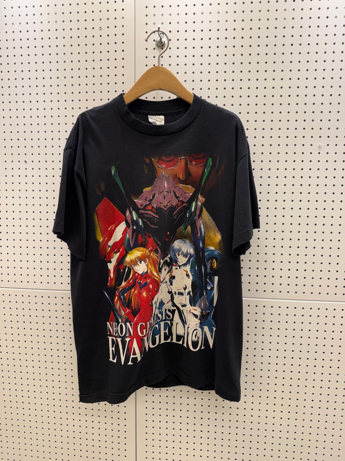 빈티지 에반게리온 프린팅 반팔 티셔츠 U1492 상품이미지2