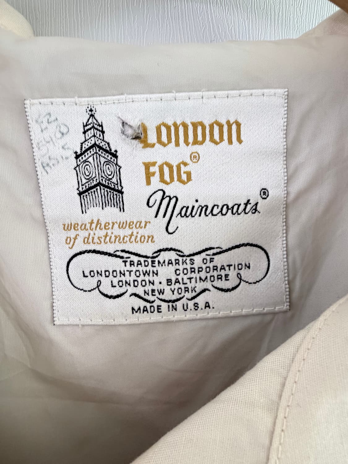 런던포그 트렌치코트 상품이미지2