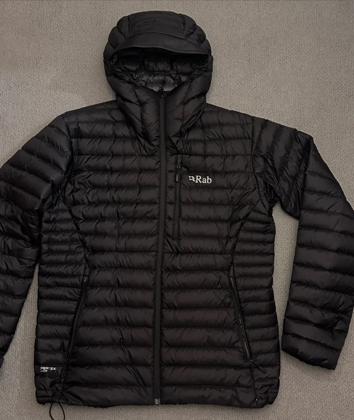 랩 마이크로라이트 앙파인 자켓 블랙 상품이미지1