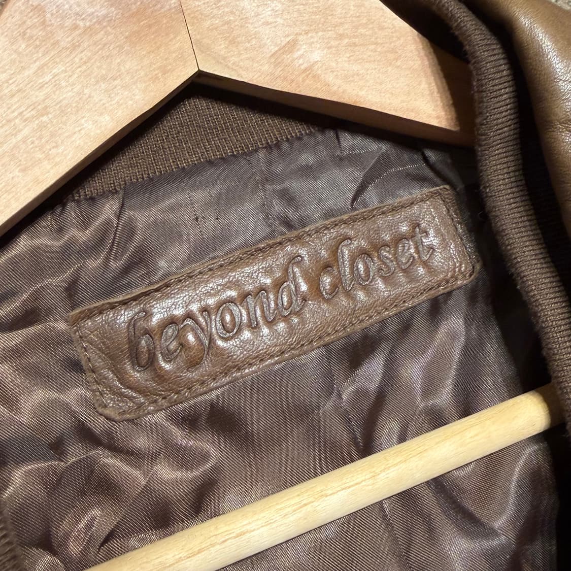 비욘드클로젯 남성 양가죽 자켓 브라운 100 상품이미지2