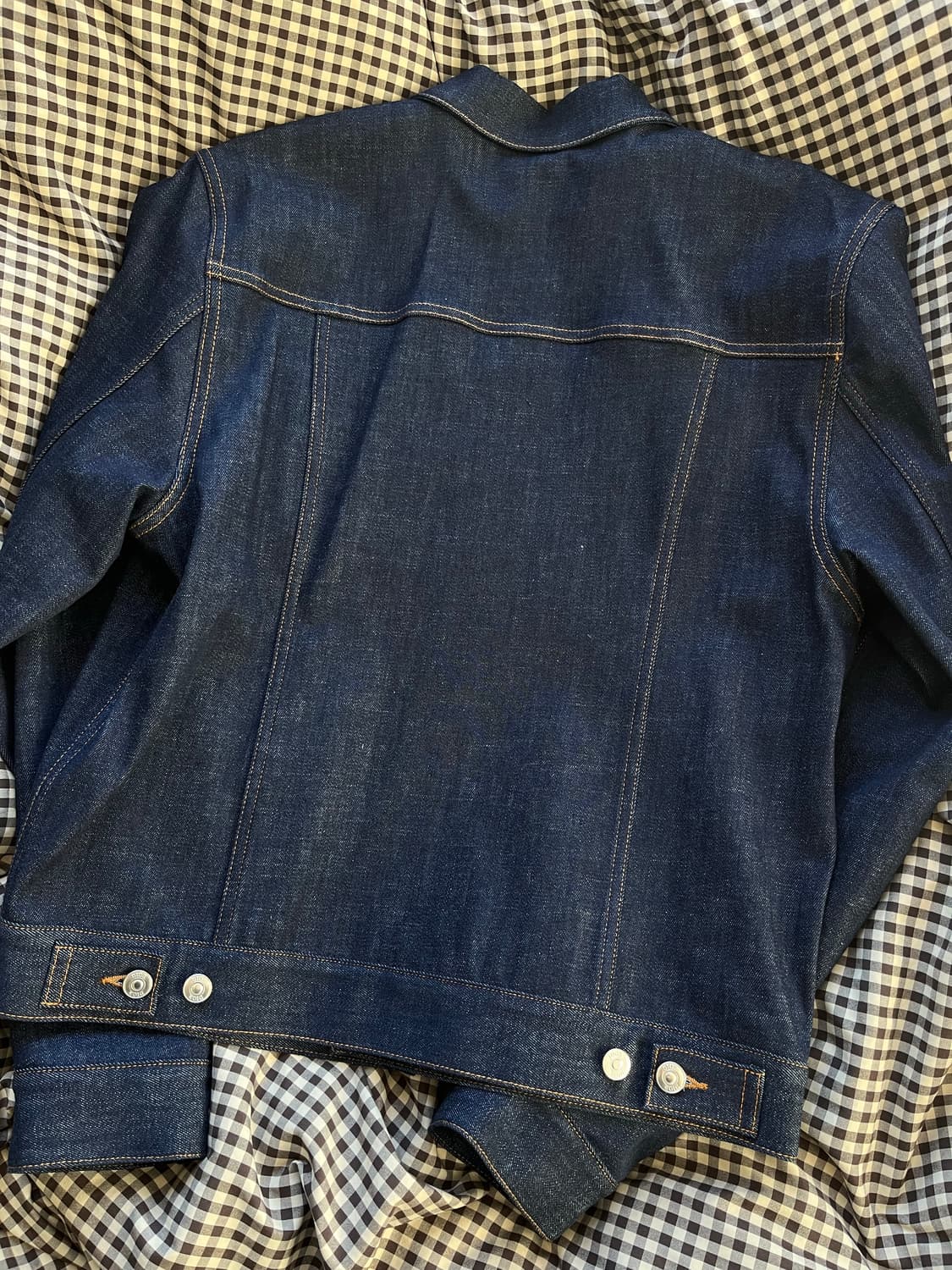 디올 / 오블리크 로우 코튼 데님 블루종 블루 / 52 상품이미지5