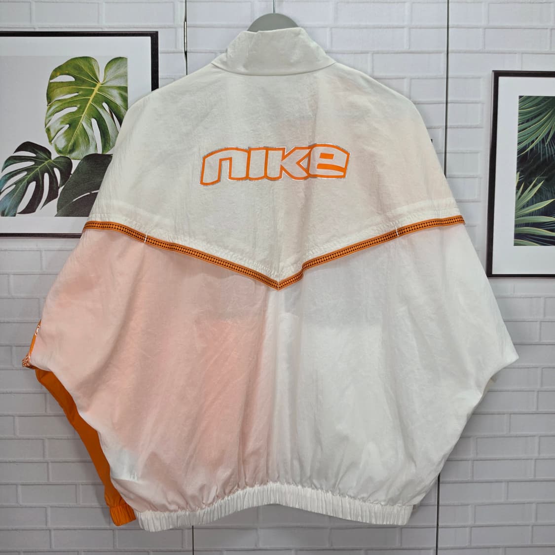 나이키 우븐 페이즐리 패턴 집업 자켓 바람막이 M사이즈 상품이미지8