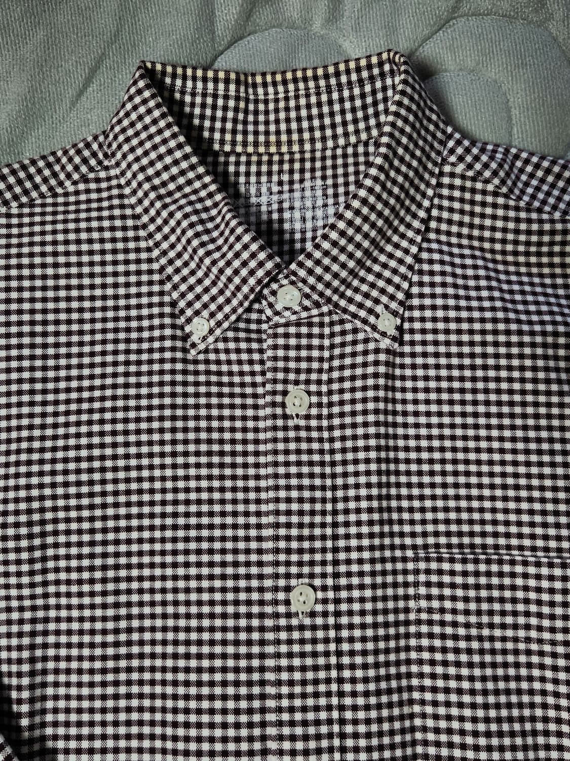 무인양품 체크 셔츠 상품이미지2