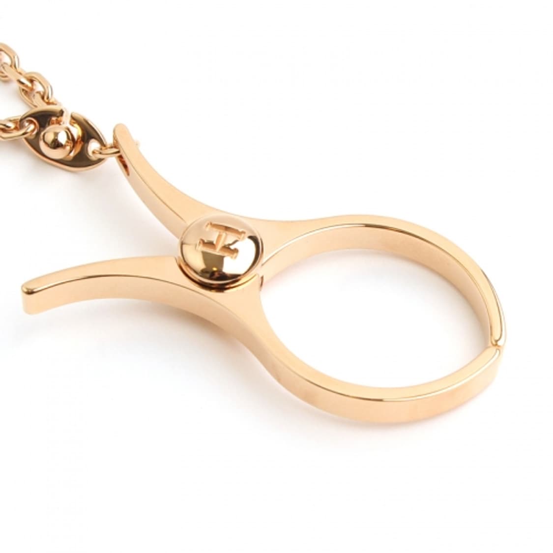 에르메스 로즈골드 키링 겸 장갑 홀더 상품이미지3